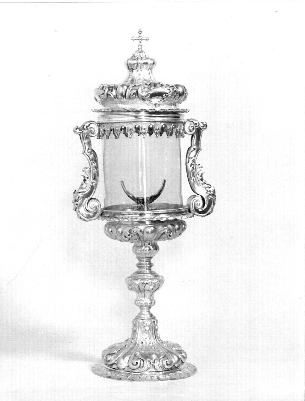 ostensorio, opera isolata - bottega lombarda (sec. XVIII)