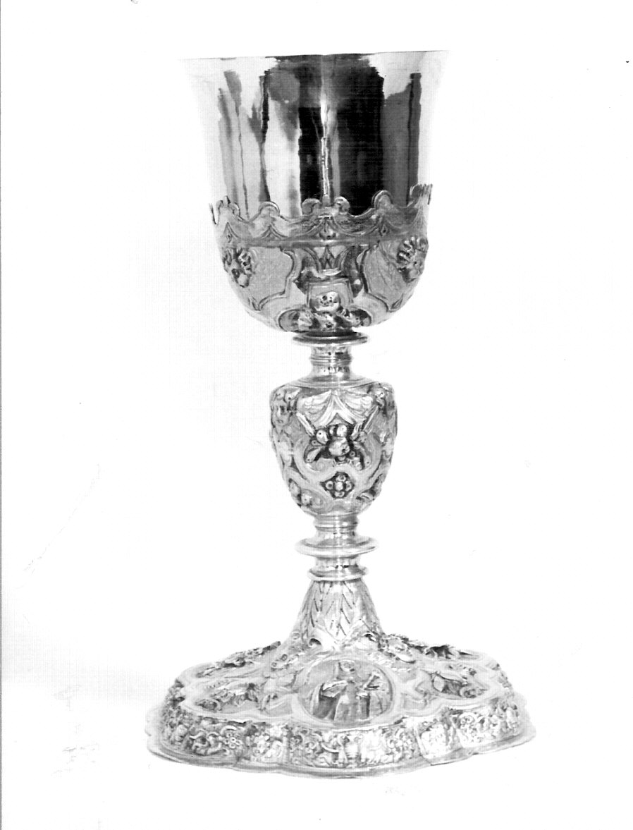 calice, opera isolata - bottega lombarda (sec. XVII)