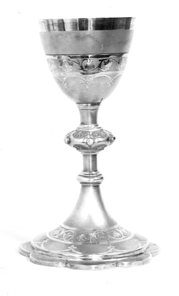 calice, opera isolata - bottega lombarda (sec. XX)