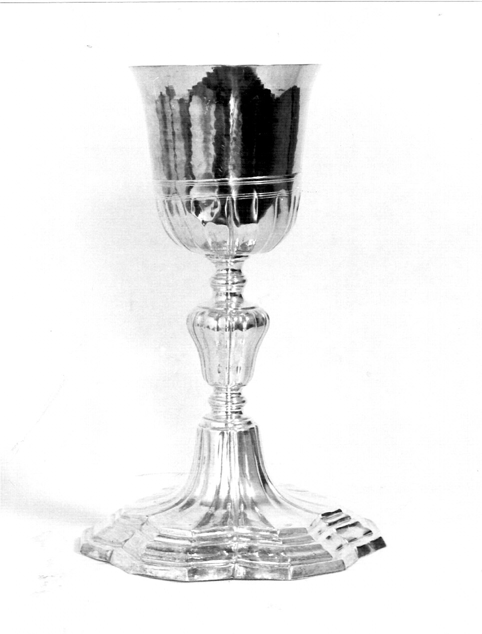 calice, opera isolata - bottega lombarda (sec. XVIII)