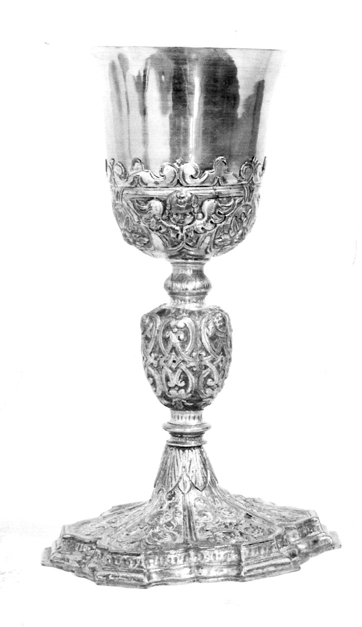 calice, opera isolata - bottega lombarda (sec. XVII)