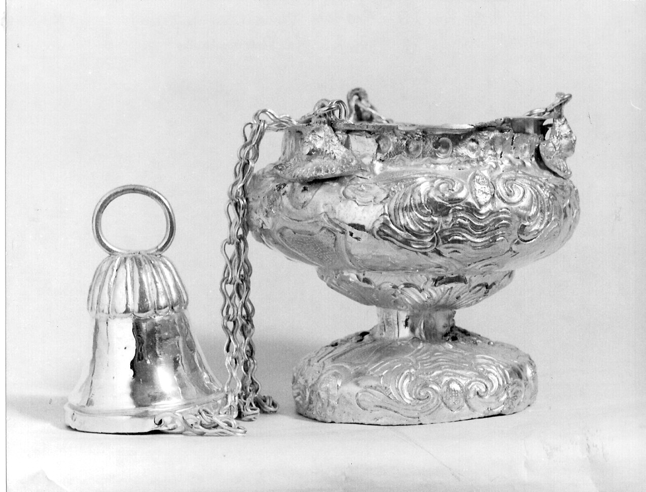 turibolo, opera isolata - bottega lombarda (sec. XVIII)