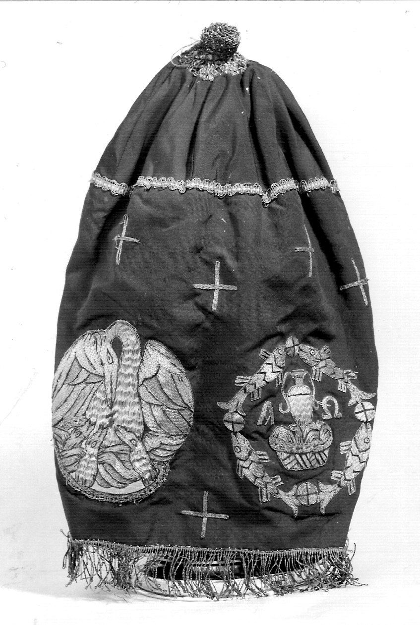 velo di calice, opera isolata - manifattura lombarda (sec. XIX)