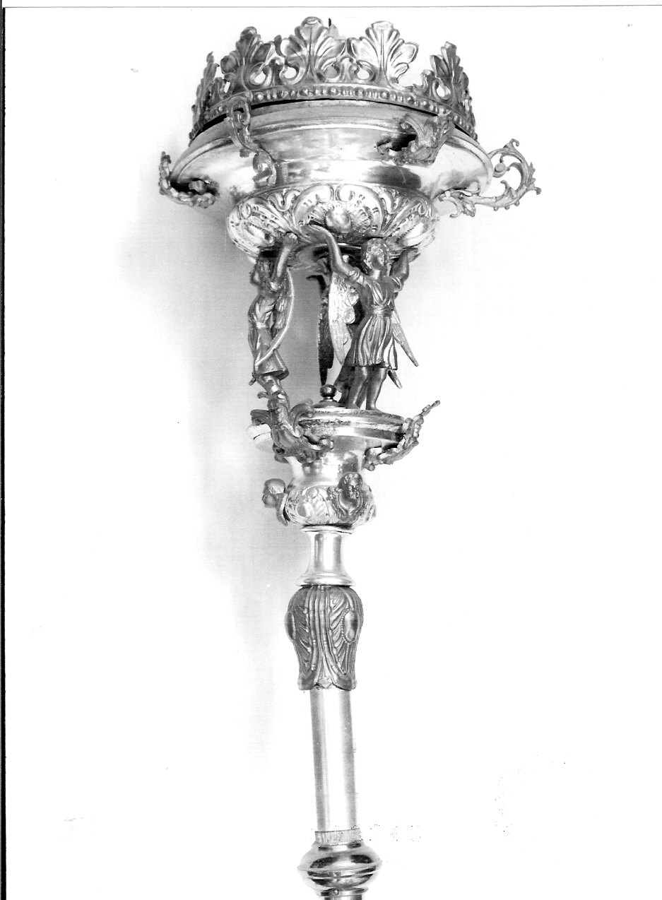 portacero, coppia - bottega lombarda (sec. XIX)