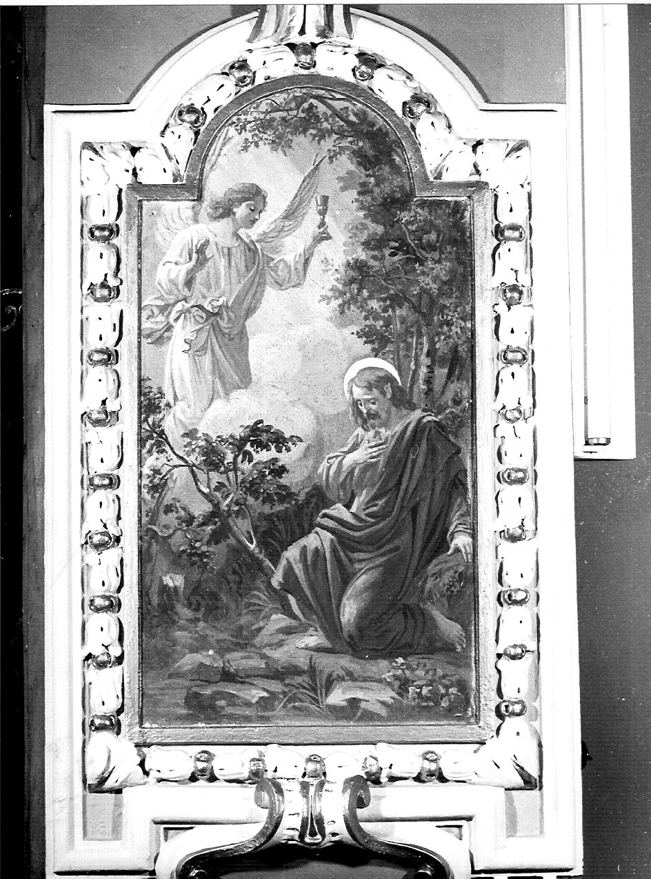orazione di Cristo nell'orto di Getsemani (decorazione pittorica, elemento d'insieme) di Radice Casimiro (sec. XIX)