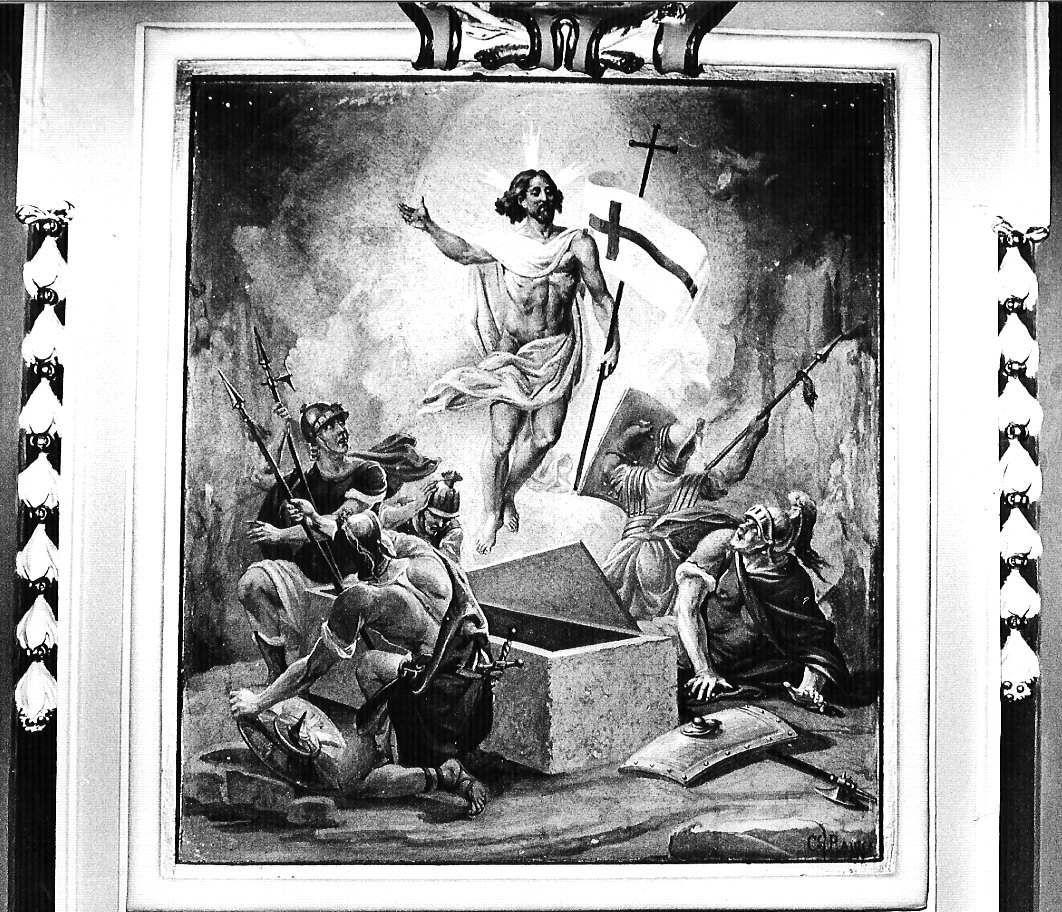 misteri del rosario (decorazione plastico-pittorica, ciclo) di Radice Casimiro (sec. XIX)