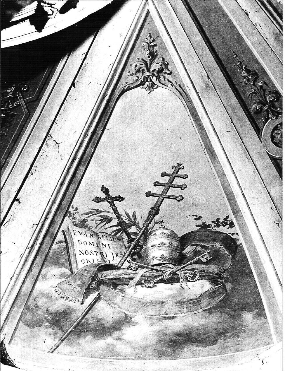 decorazione pittorica, elemento d'insieme di Tagliaferri Luigi (sec. XX)