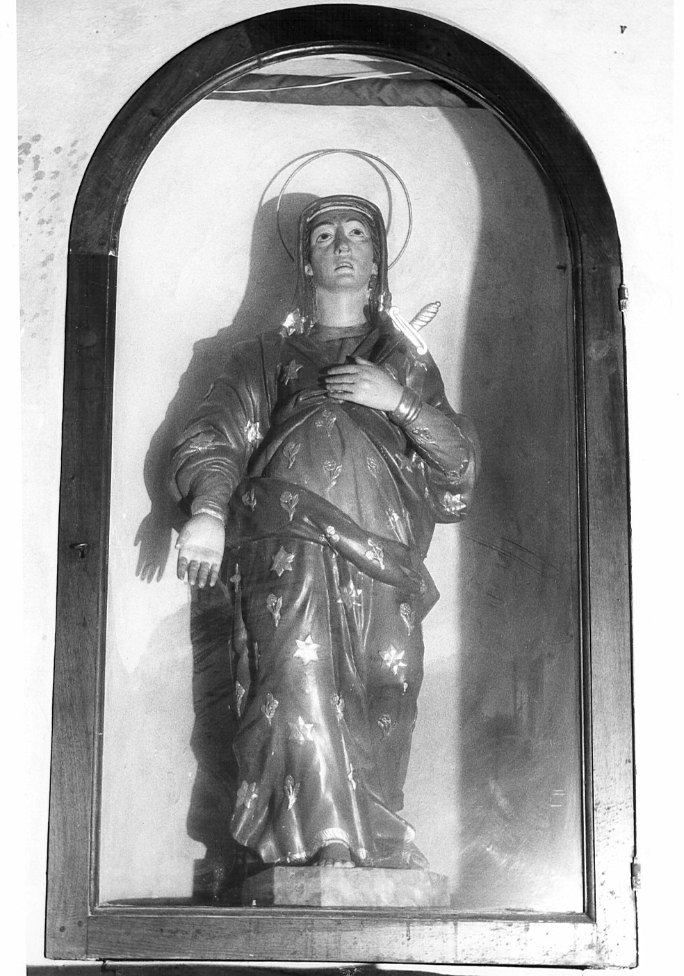 Madonna Addolorata (statua, opera isolata) - bottega lombarda (metà sec. XIX)