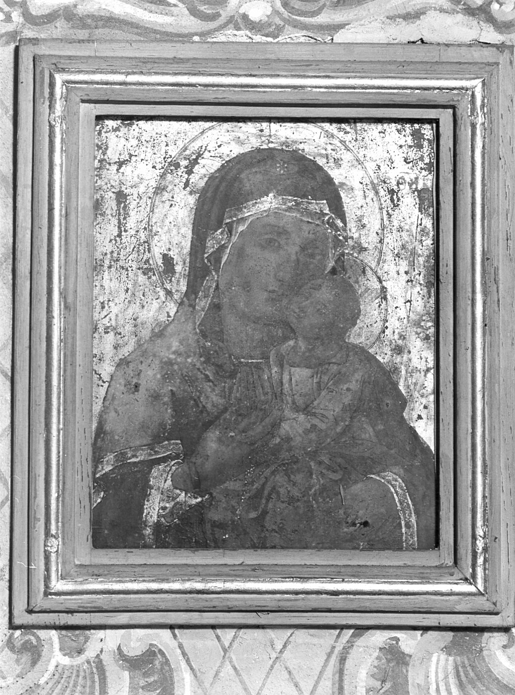 Madonna con Bambino (dipinto) - ambito lombardo (fine/inizio secc. XVI/ XVII)