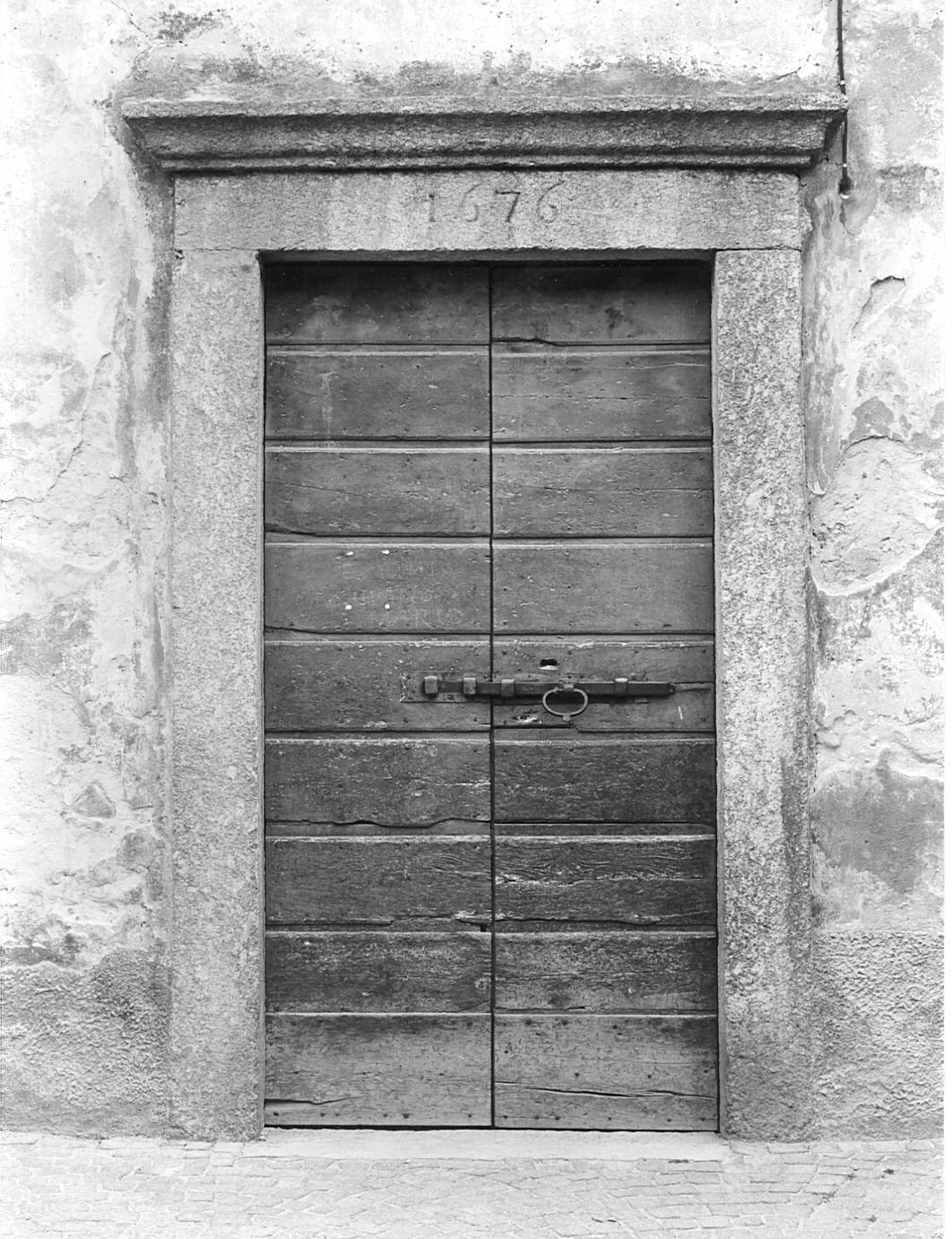 mostra di porta - bottega lombarda (sec. XVII)