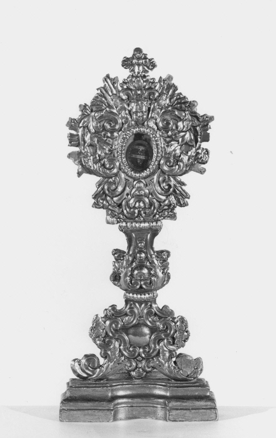 reliquiario - a ostensorio - bottega lombarda (sec. XVII)