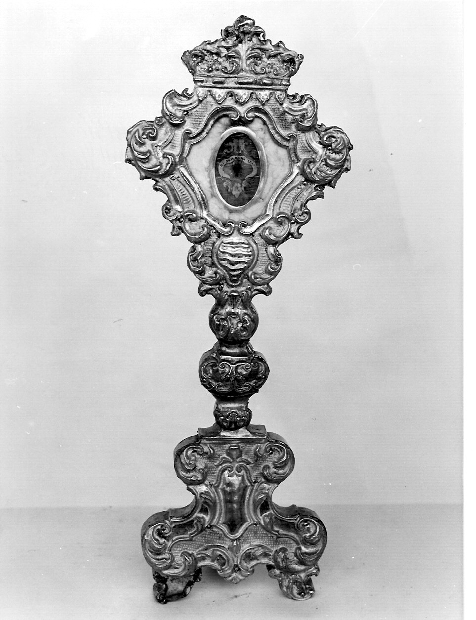 reliquiario, opera isolata - bottega lombarda (sec. XVIII)