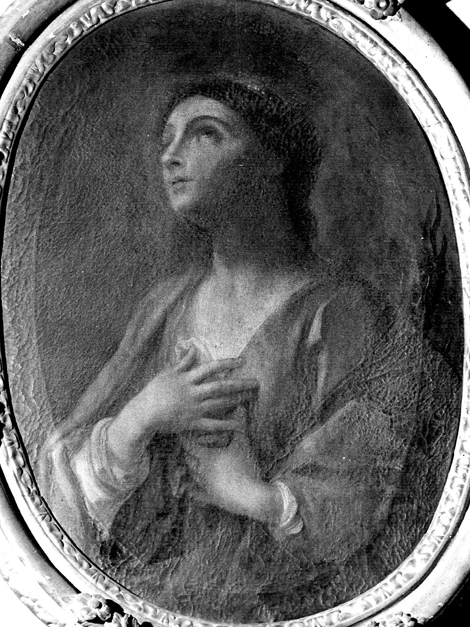 Santa (dipinto, opera isolata) - ambito lombardo (sec. XVII)