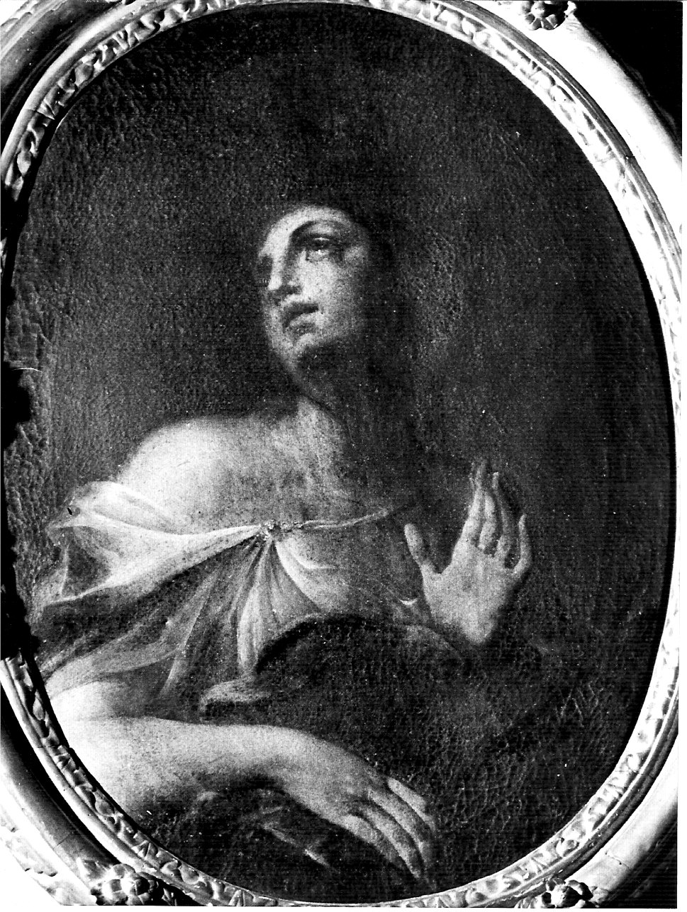 Santa (dipinto, opera isolata) - ambito lombardo (fine/inizio secc. XVII/ XVIII)