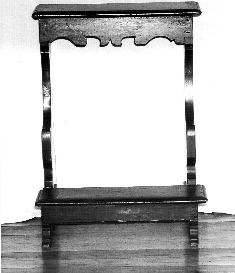 inginocchiatoio, opera isolata - bottega lombarda (sec. XIX)