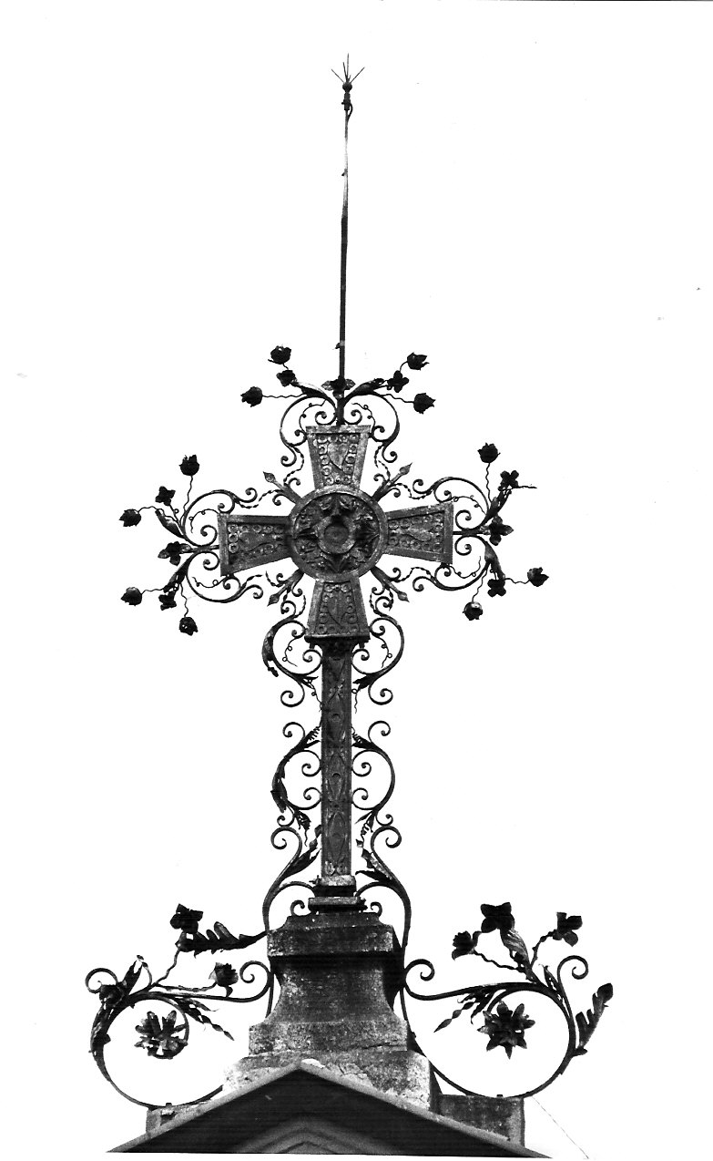 croce, opera isolata - bottega lombarda (sec. XIX)