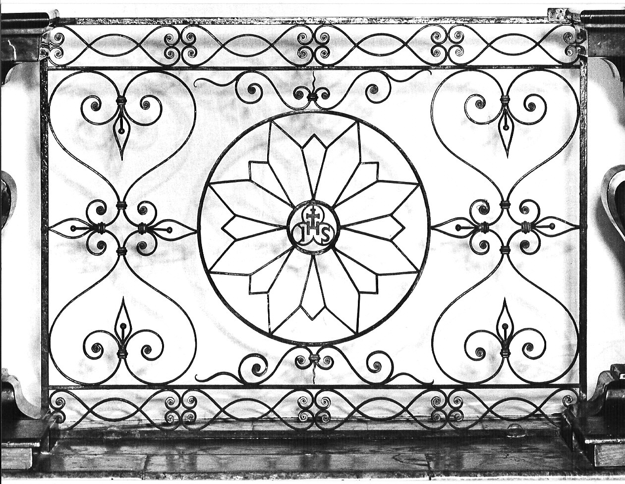 cancello di balaustrata, opera isolata - bottega lombarda (sec. XIX)