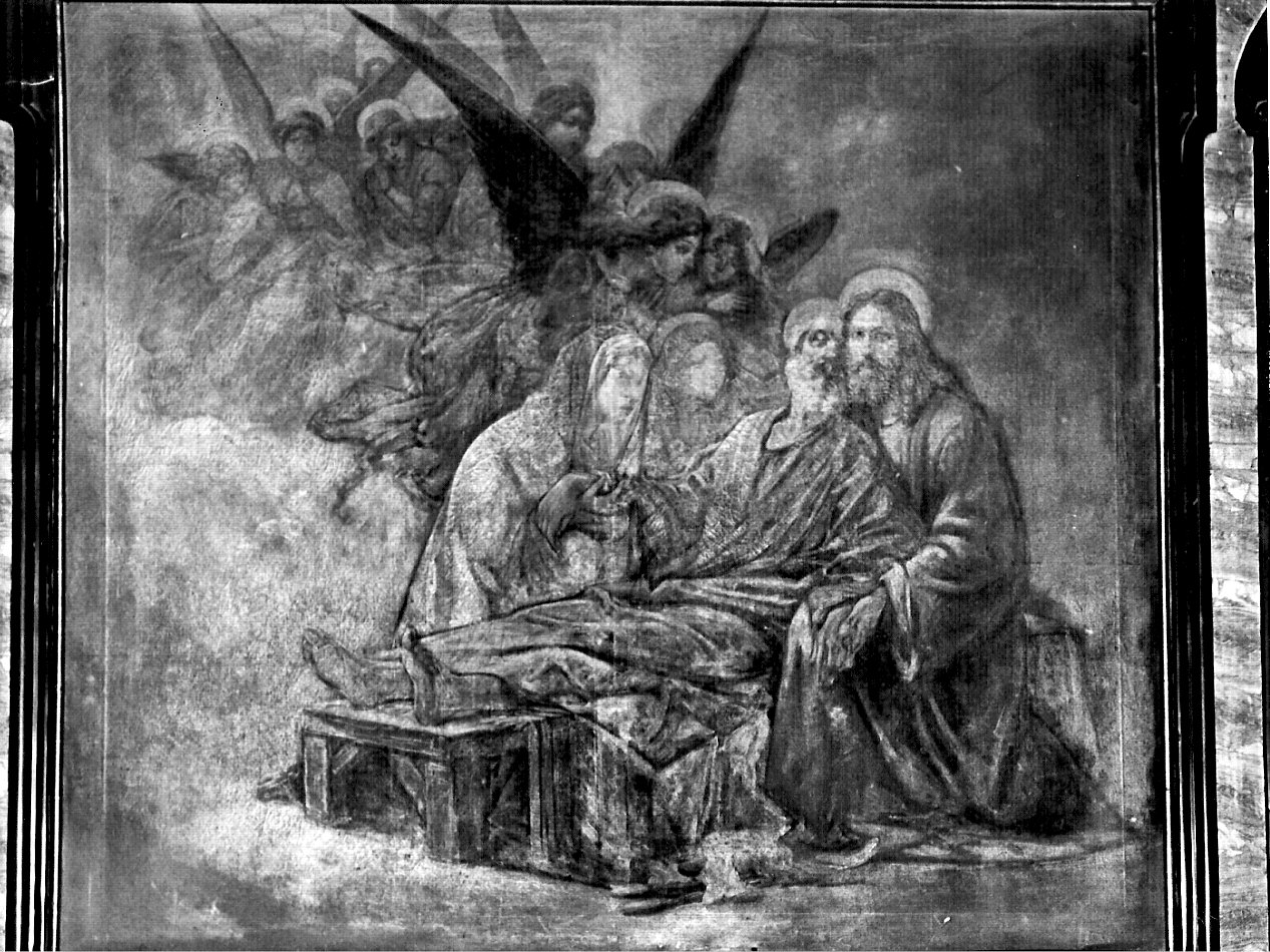 morte di San Giuseppe (pala d'altare, opera isolata) - ambito lombardo (prima metà sec. XX)