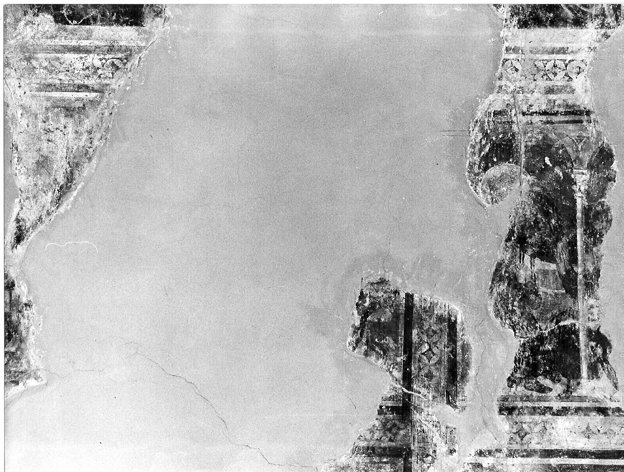 dipinto murale, complesso decorativo - ambito lombardo (fine/inizio secc. XIV/ XV)