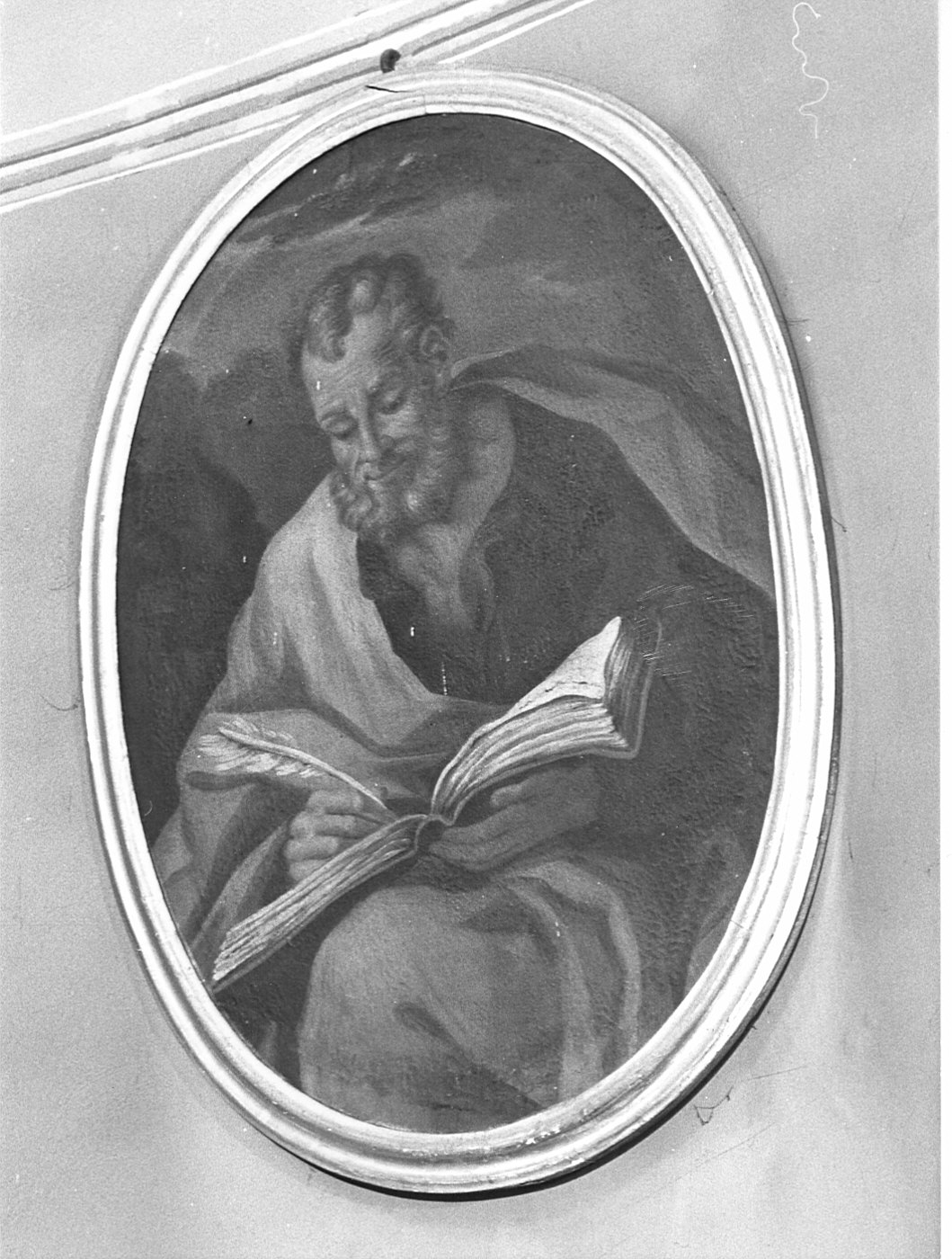 San Matteo Evangelista (dipinto, opera isolata) - bottega lombarda (sec. XVII)