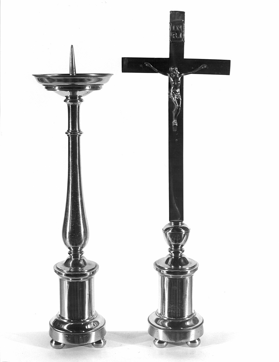 servizio d'altare, insieme - bottega lombarda (prima metà sec. XIX)