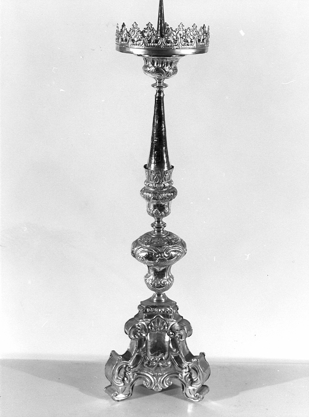 candeliere, serie - bottega lombarda (fine sec. XVIII)