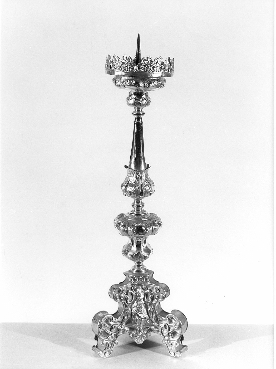 candeliere, serie - bottega lombarda (fine sec. XVIII)