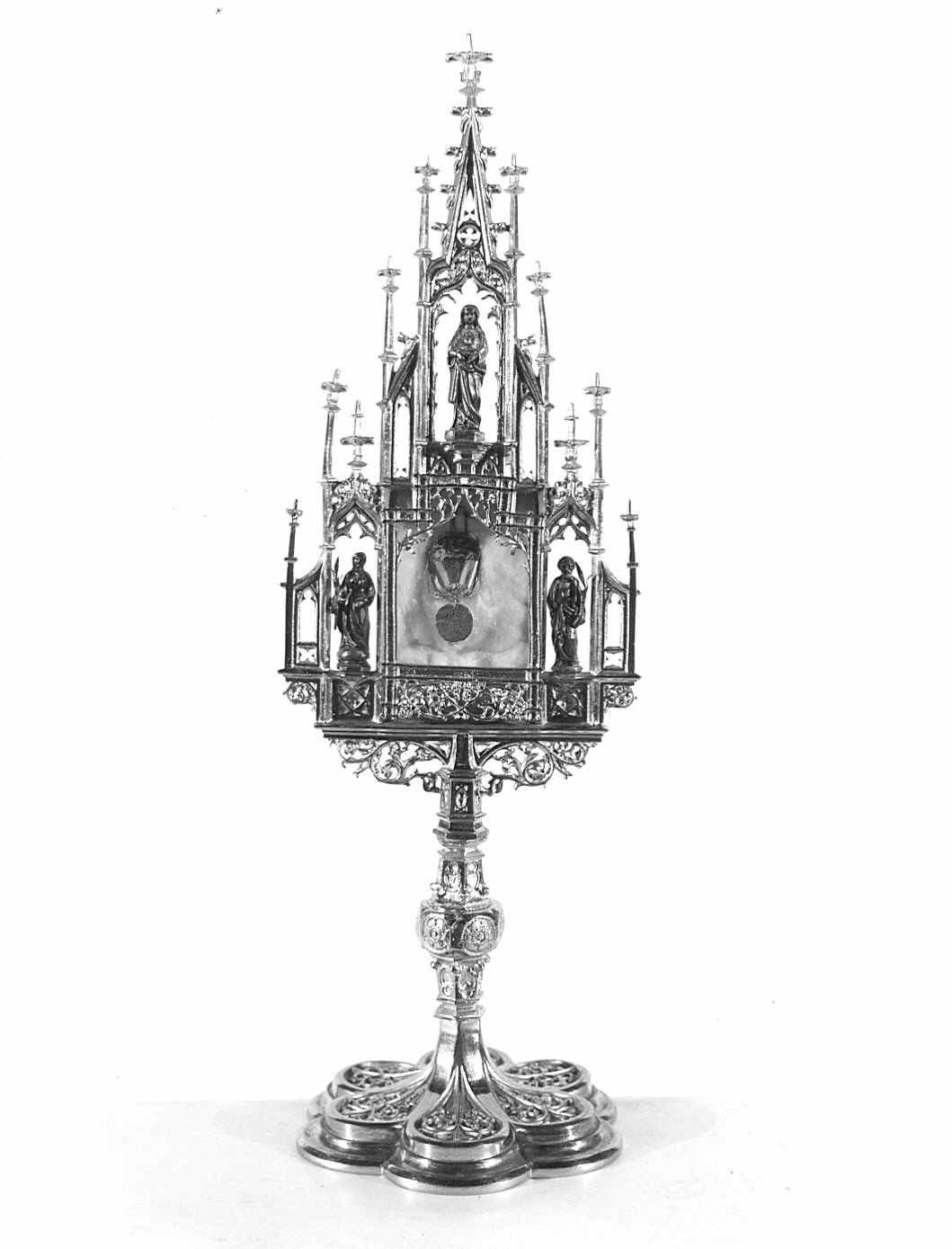 reliquiario, opera isolata - bottega lombarda (fine sec. XIX)