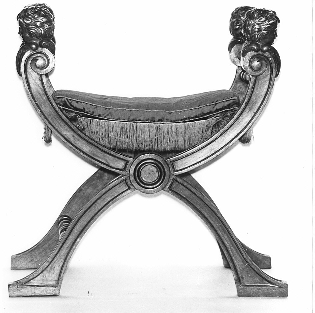 faldistorio, coppia - bottega lombarda (metà sec. XX)