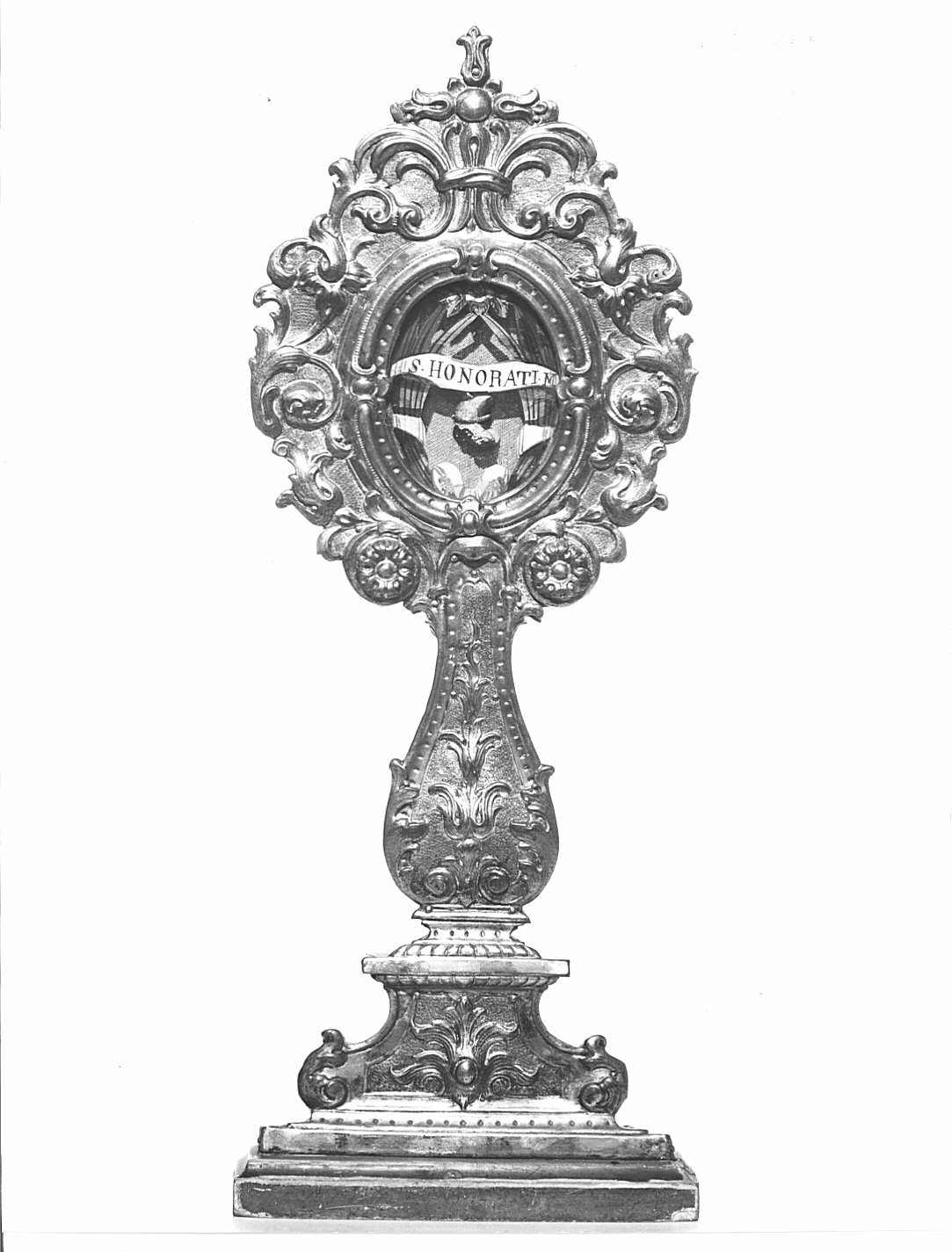 reliquiario - a ostensorio, serie - bottega lombarda (prima metà sec. XIX)