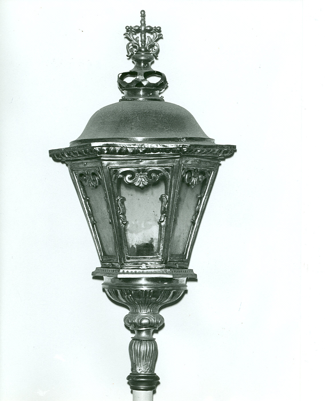 lanterna processionale, serie - bottega lombarda (metà sec. XIX)