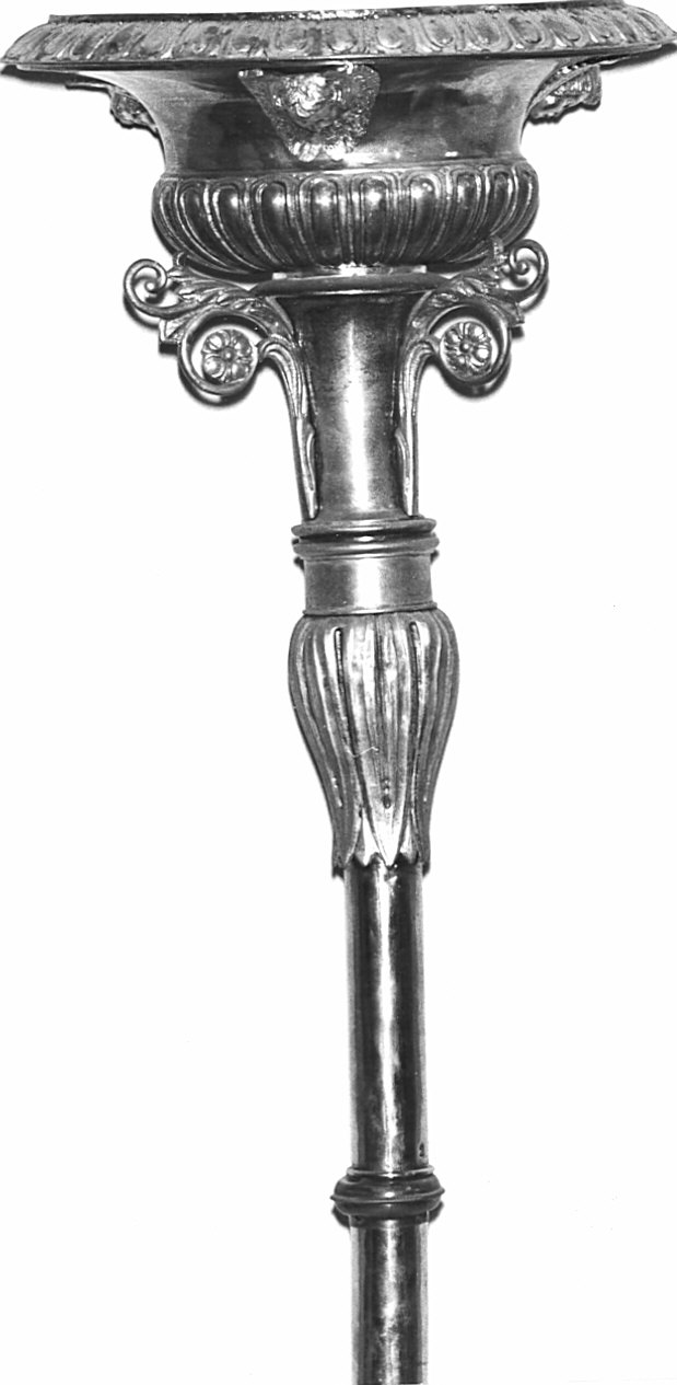 torciera, coppia - bottega lombarda (metà sec. XIX)