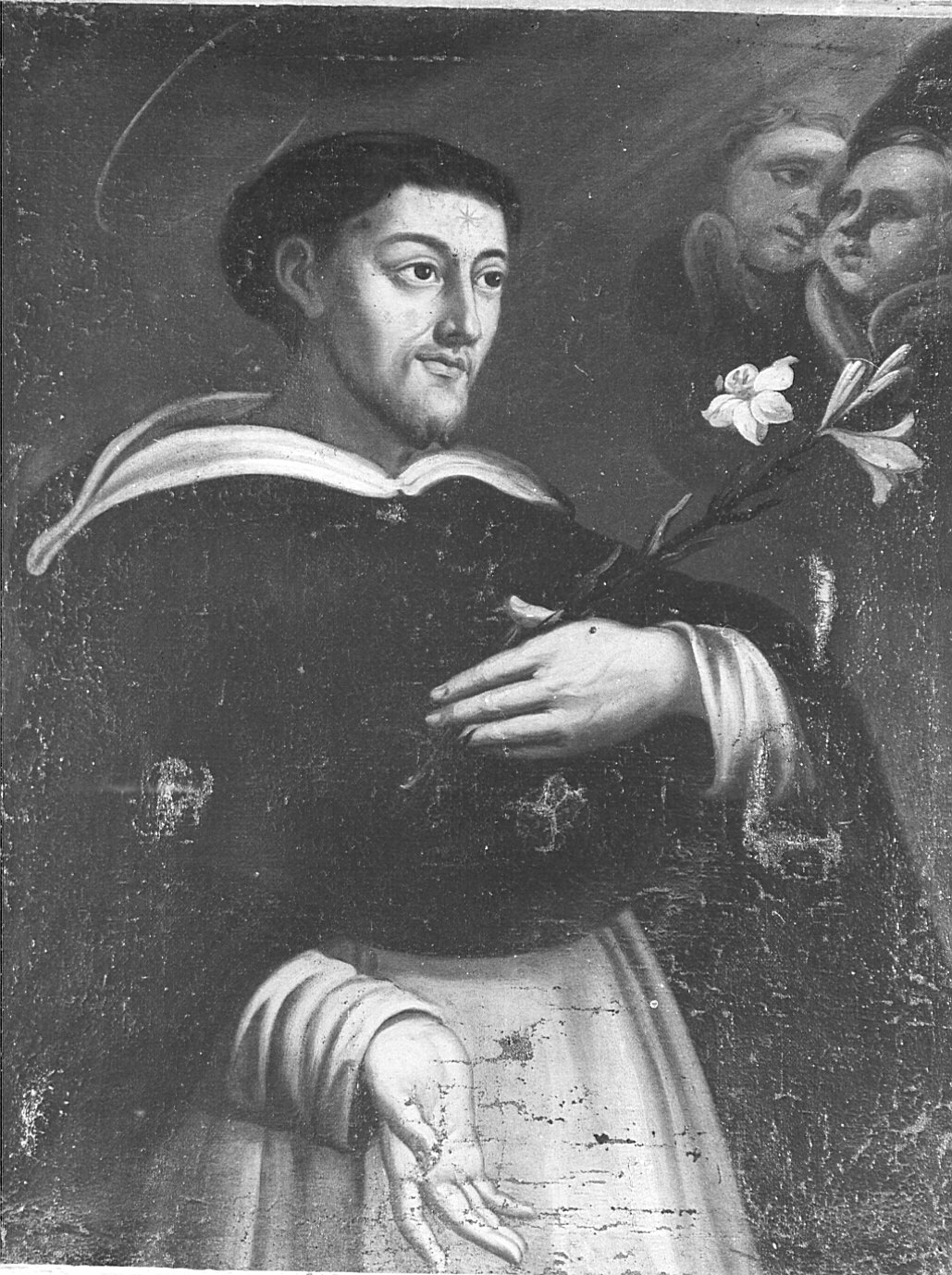 San Domenico (dipinto, opera isolata) - bottega lombarda (metà sec. XVII)