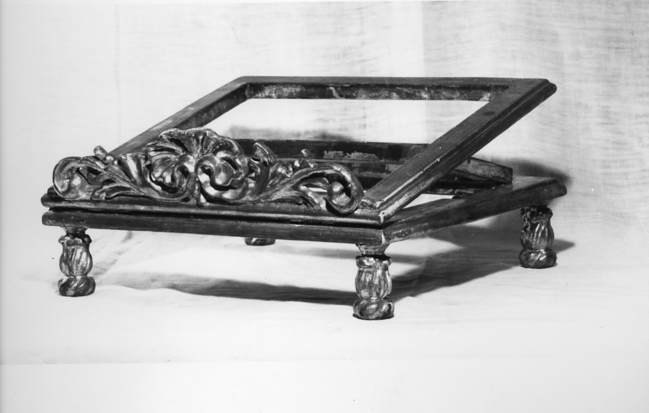 leggio da tavolo - pieghevole, coppia - bottega lombarda (metà sec. XVIII)