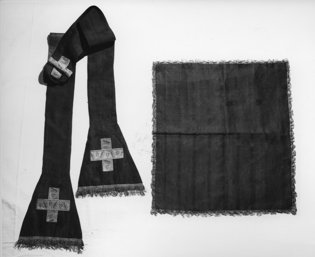 paramento liturgico, insieme - manifattura lombarda (ultimo quarto sec. XVIII)