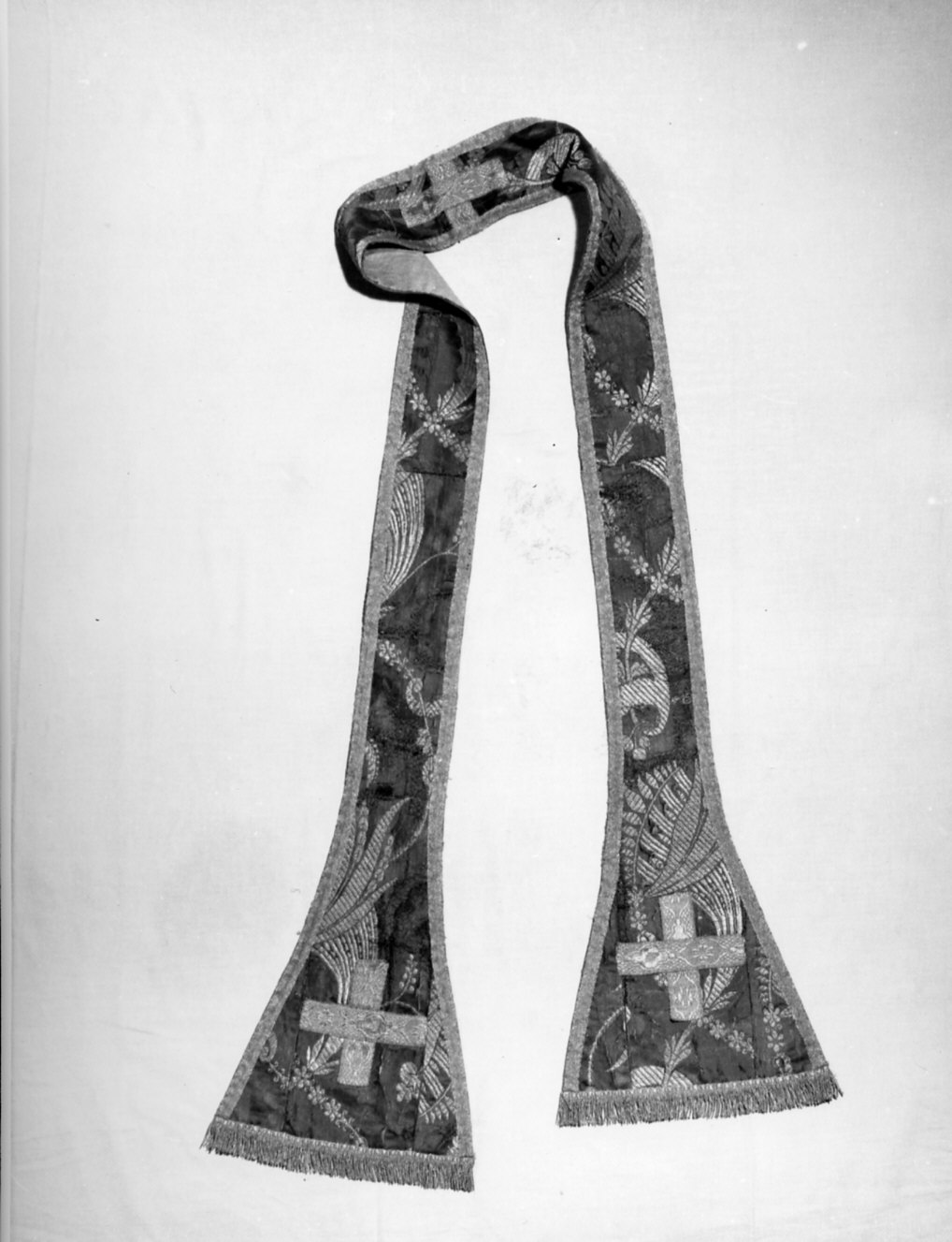 stola, opera isolata - manifattura italiana (primo quarto sec. XVIII)