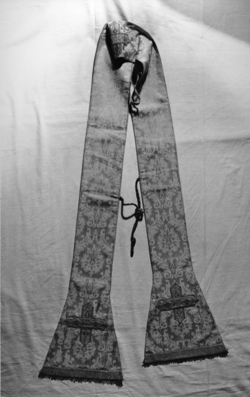 stola, opera isolata - manifattura italiana (fine sec. XIX)