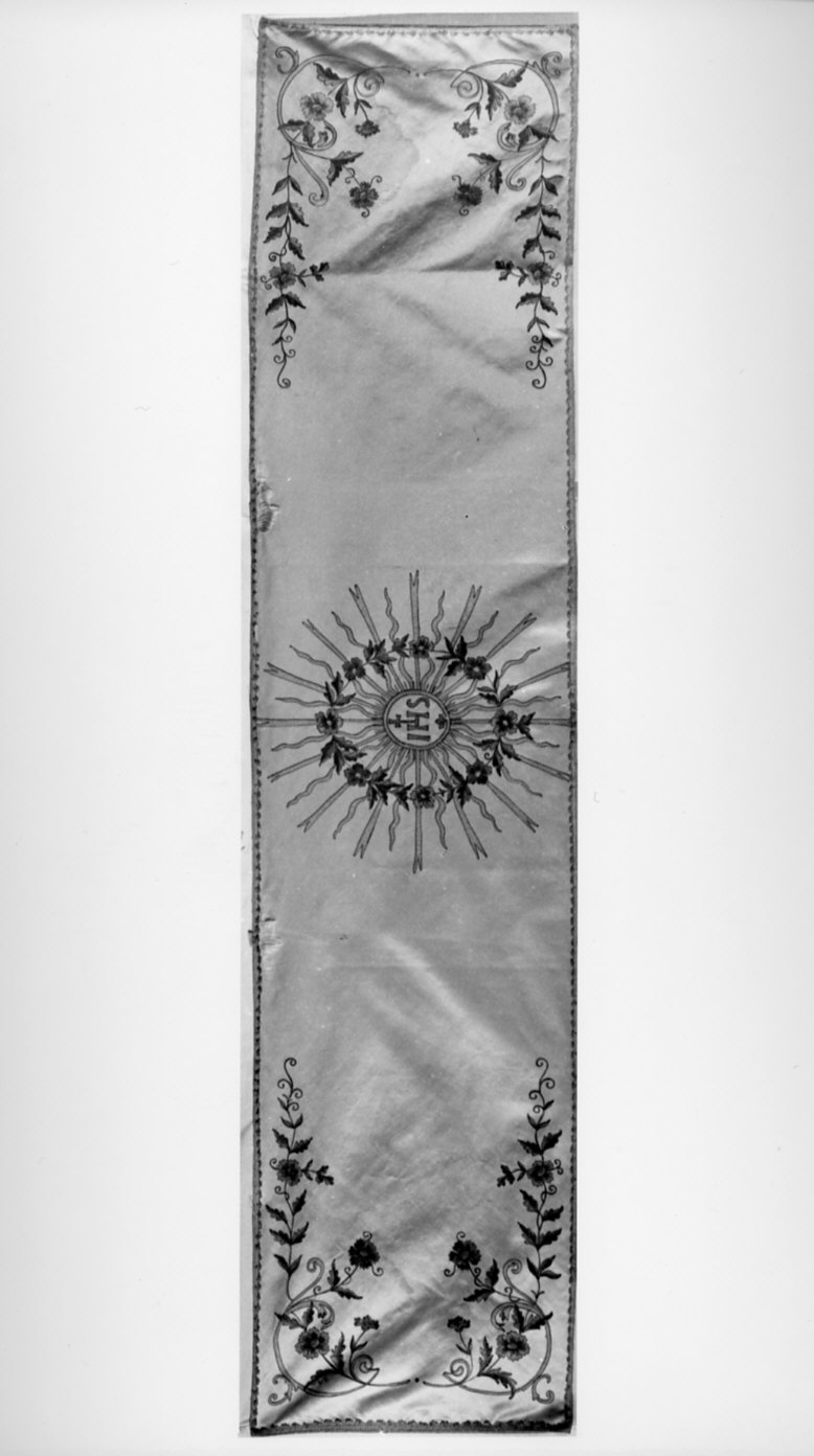 velo omerale, opera isolata - manifattura italiana (seconda metà sec. XIX)