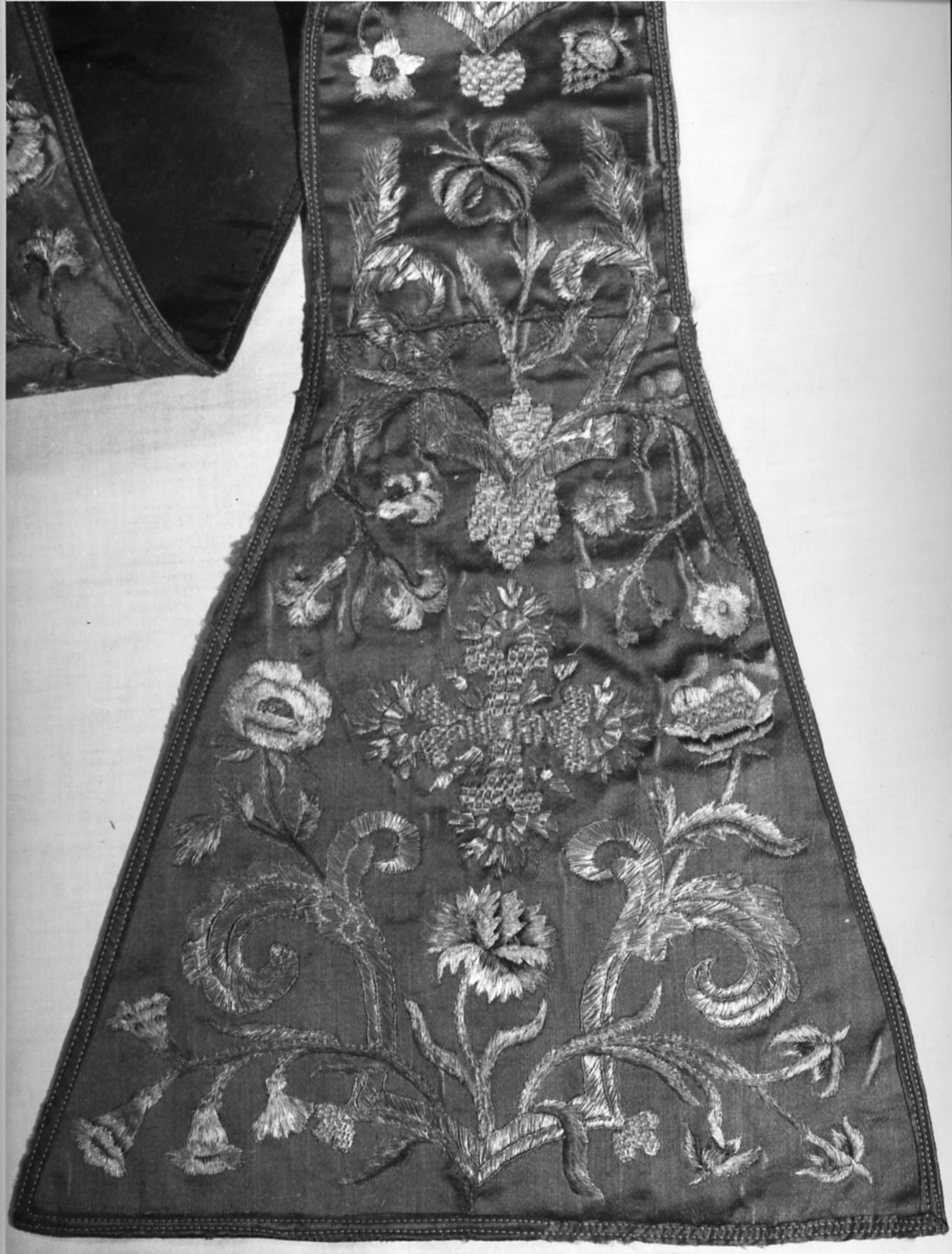 stola, opera isolata - manifattura italiana (metà sec. XVIII)