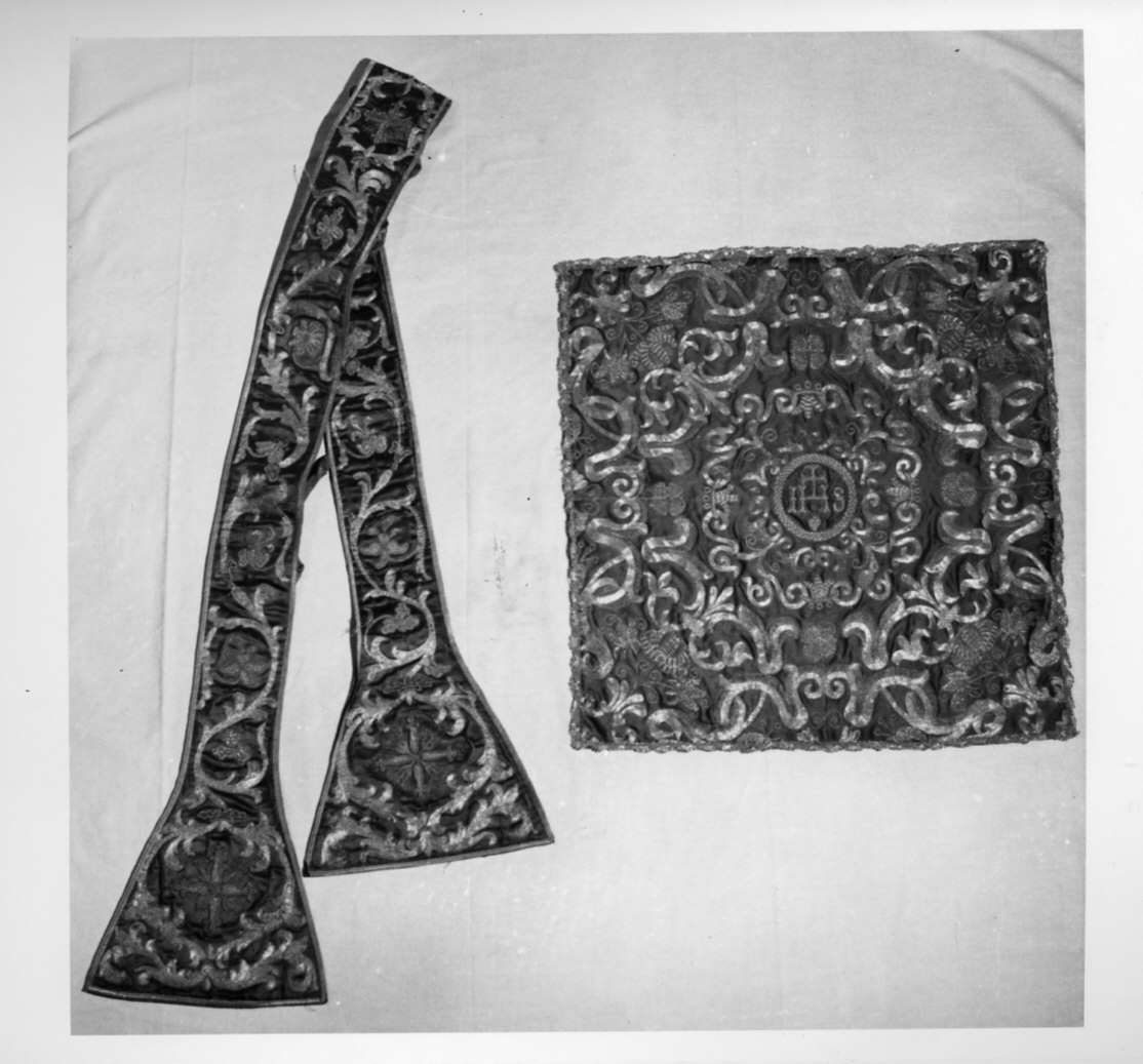 paramento liturgico, insieme - manifattura italiana (prima metà sec. XVIII)