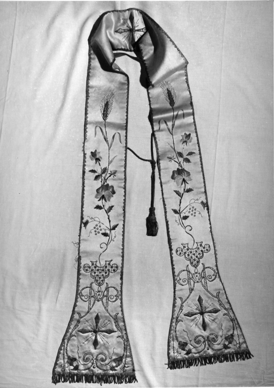 stola, opera isolata - manifattura italiana (primo quarto sec. XIX)