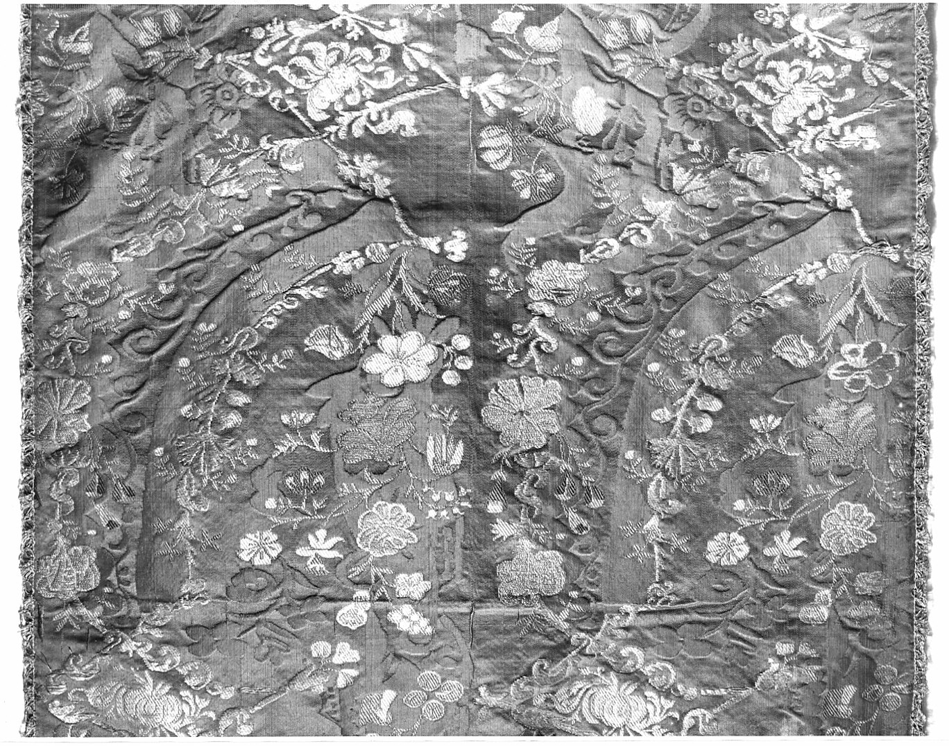 velo omerale - manifattura lombarda (prima metà sec. XVIII)