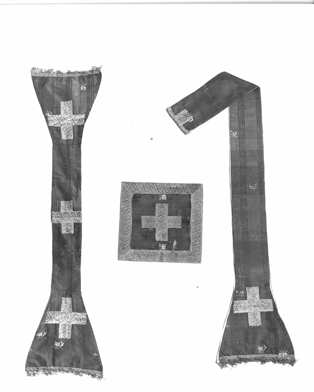 paramento liturgico, insieme - manifattura lombarda (sec. XVIII)