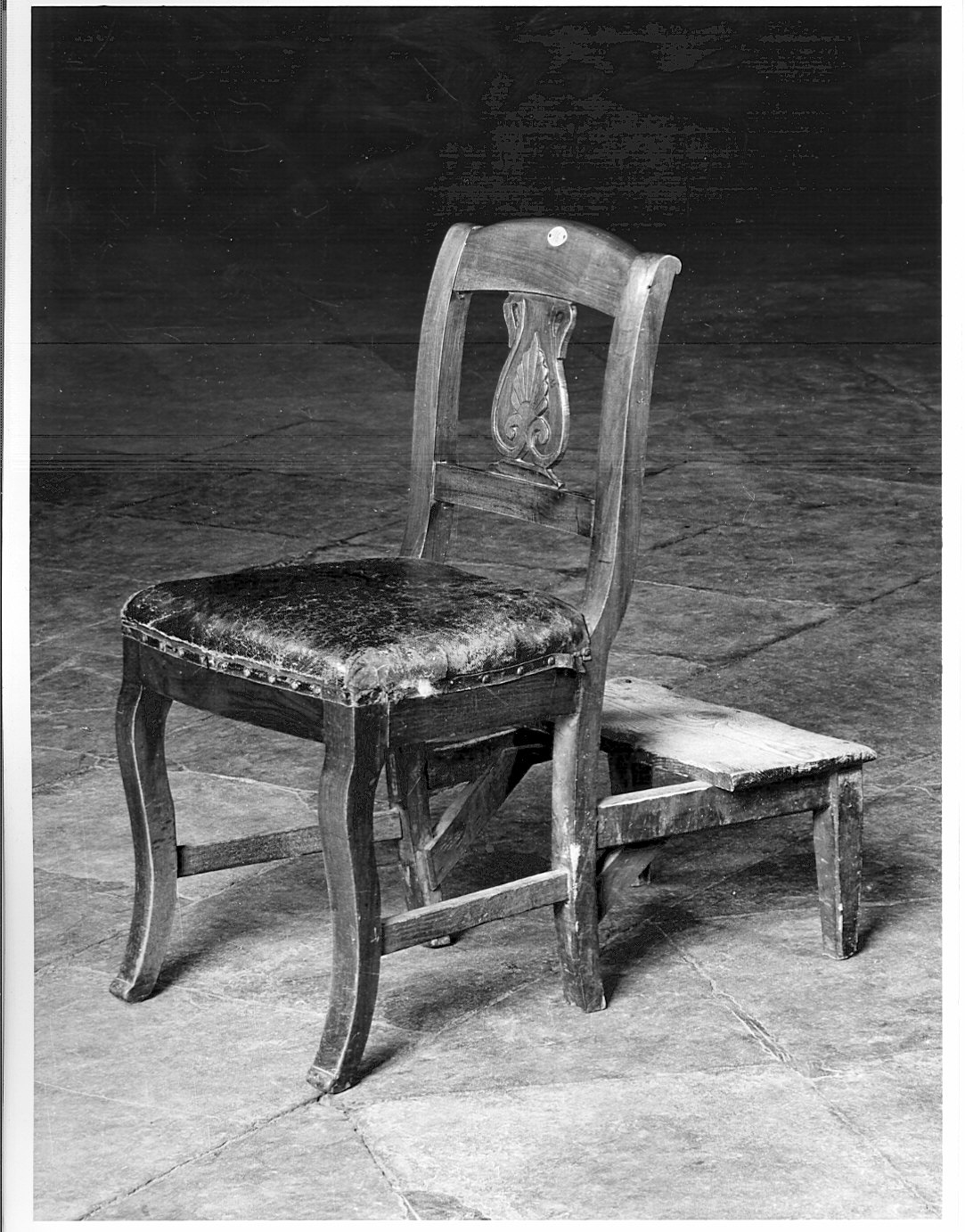 sedia-inginocchiatoio - bottega lombarda (inizio sec. XIX)