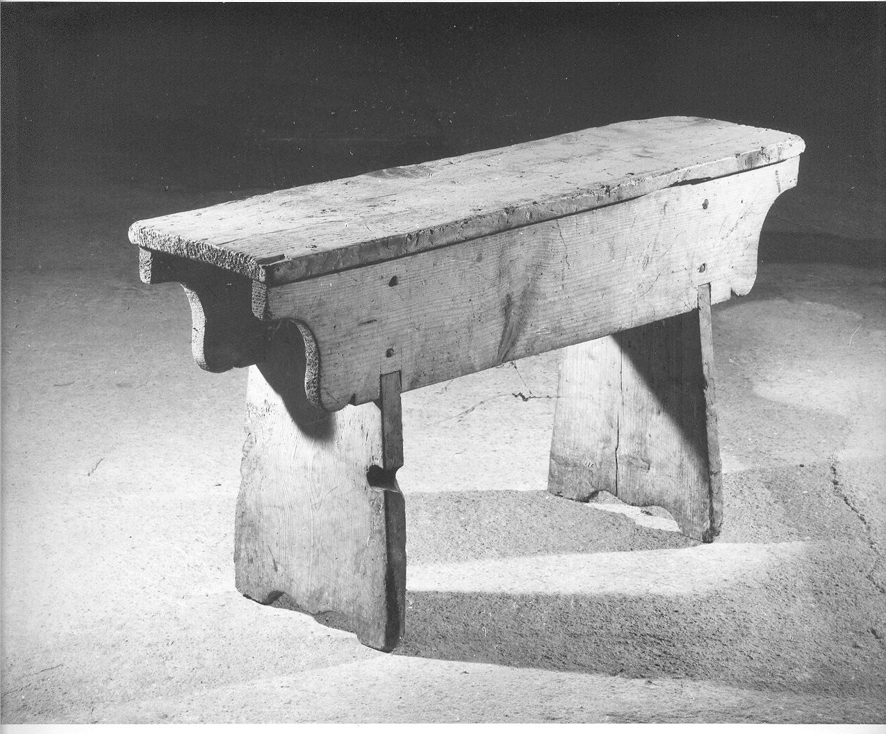 panchetto, opera isolata - bottega lombarda (inizio sec. XX)