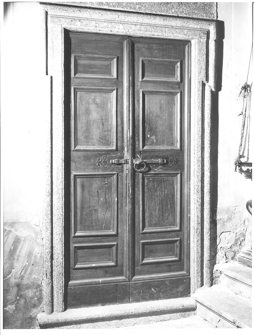 porta - a due battenti, opera isolata - bottega lombarda (sec. XVIII)