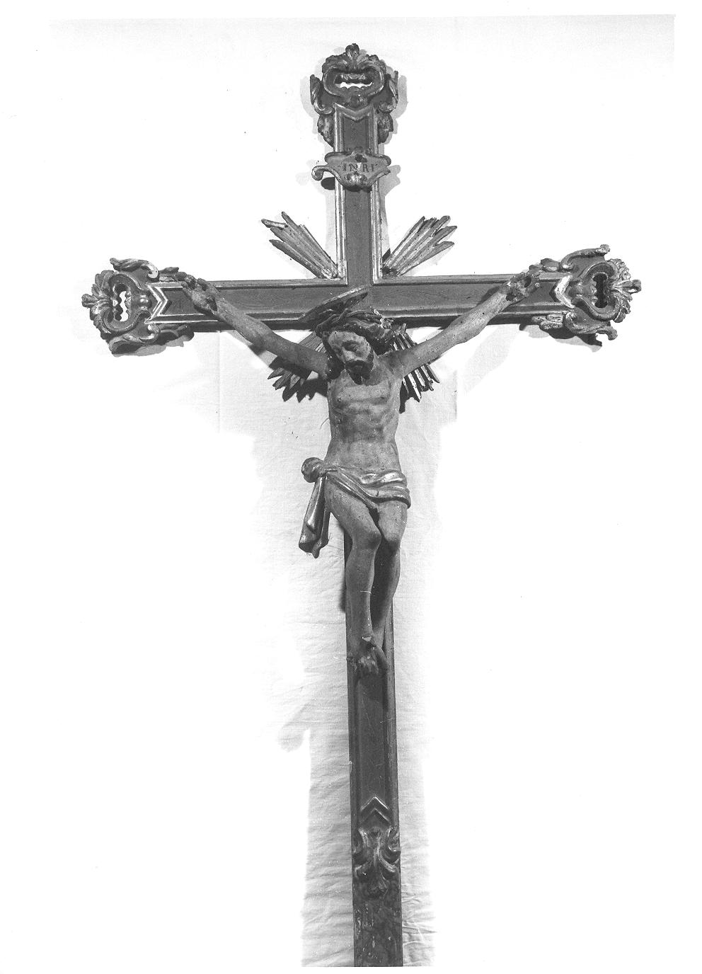 crocifisso, opera isolata - bottega lombarda (sec. XVIII)