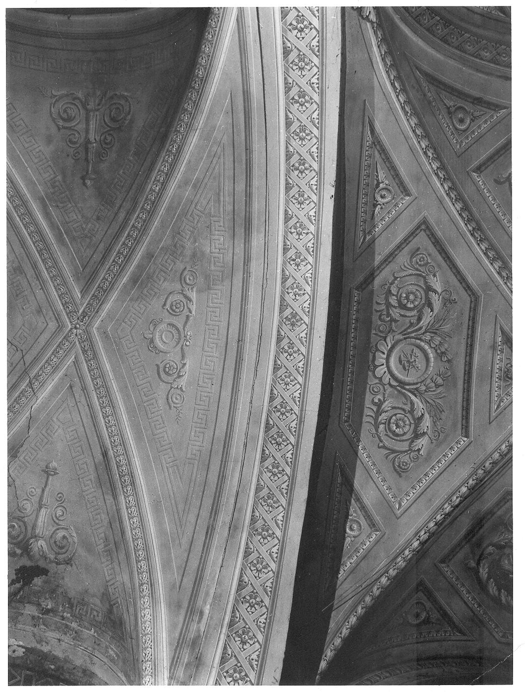 motivi decorativi (dipinto, elemento d'insieme) di Greco Angelo (attribuito) (sec. XIX)