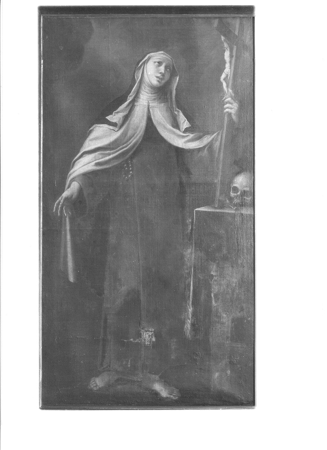 Ritratto di suora (dipinto, opera isolata) - ambito lombardo (metà sec. XVII)