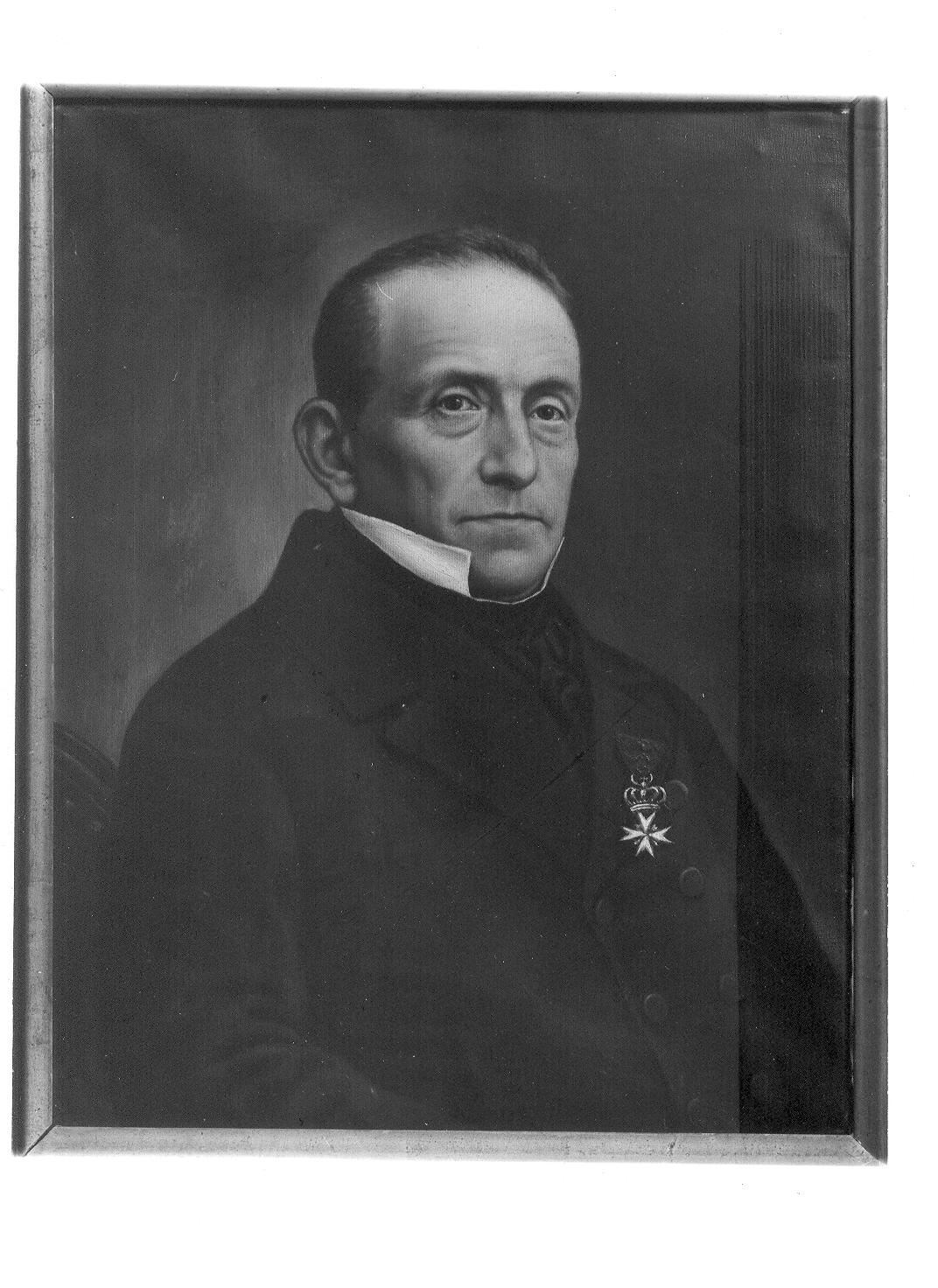 Ritratto di Francesco Melzi (dipinto, opera isolata) - ambito lombardo (metà sec. XIX)